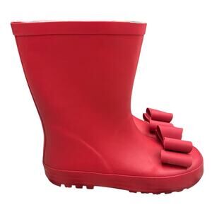 WHIM & WANDER by SWEETHONEY  Red Bow Rain Boots 1